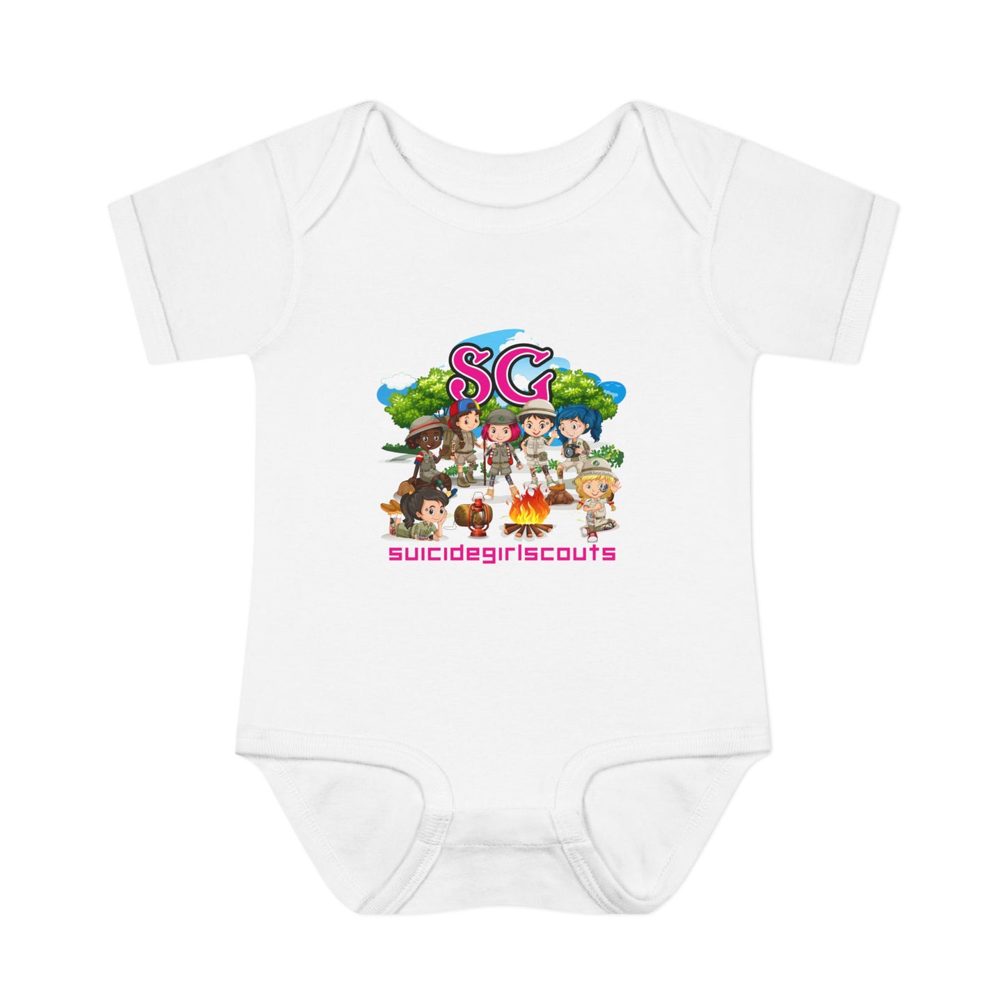 DK66: Suicide Girlscouts - Infant Sized Onsie