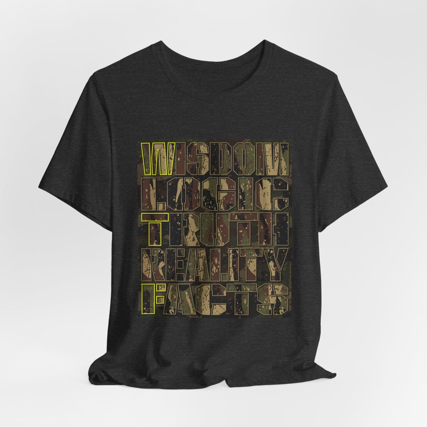 DK159: WTF! FTW! Facts! (Camo Edition) - Unisex S/S T-Shirt