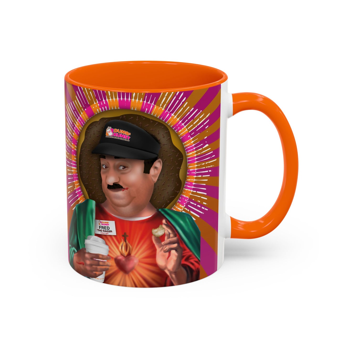 DK92: Fred Christ's Jelly Stigmata - Ceramic Coffee Mugs
