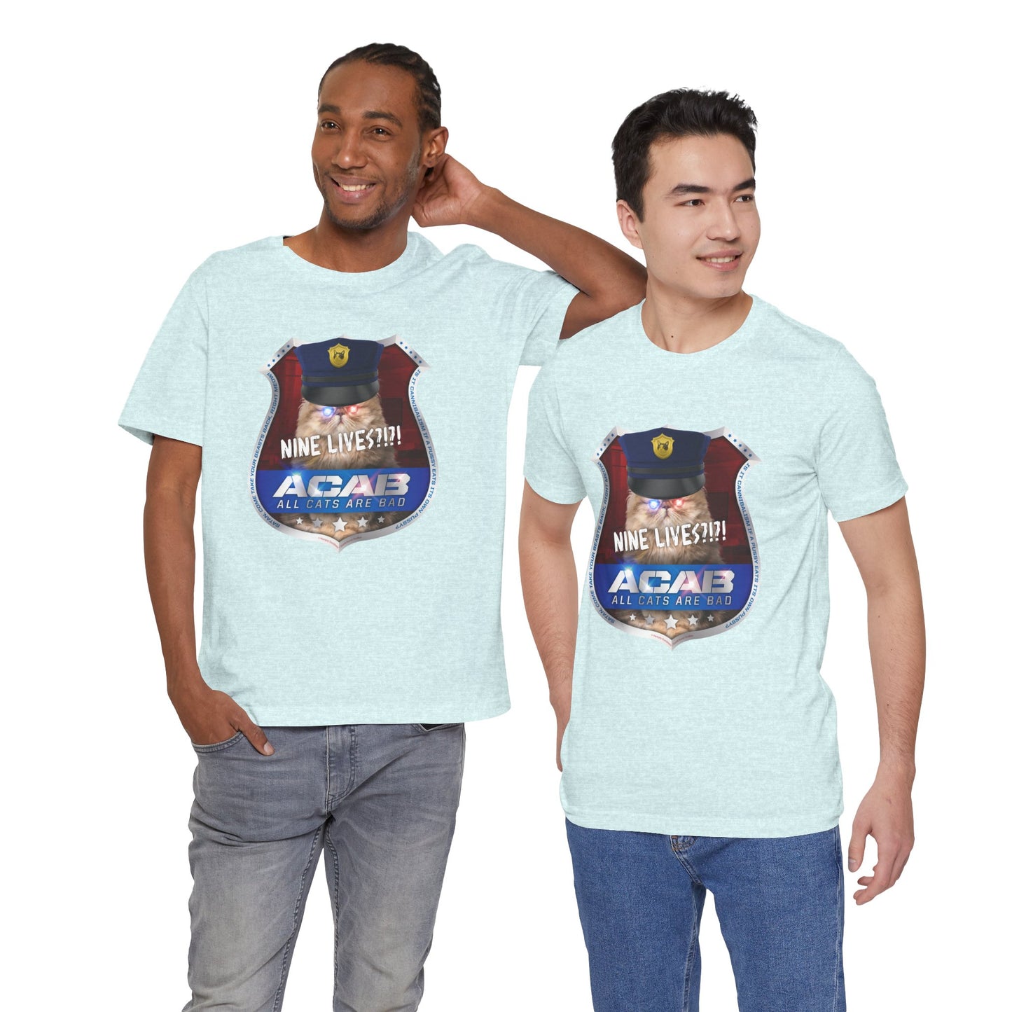 DK210: A.C.A.B. (Cats Edition) - Unisex S/S T-Shirt