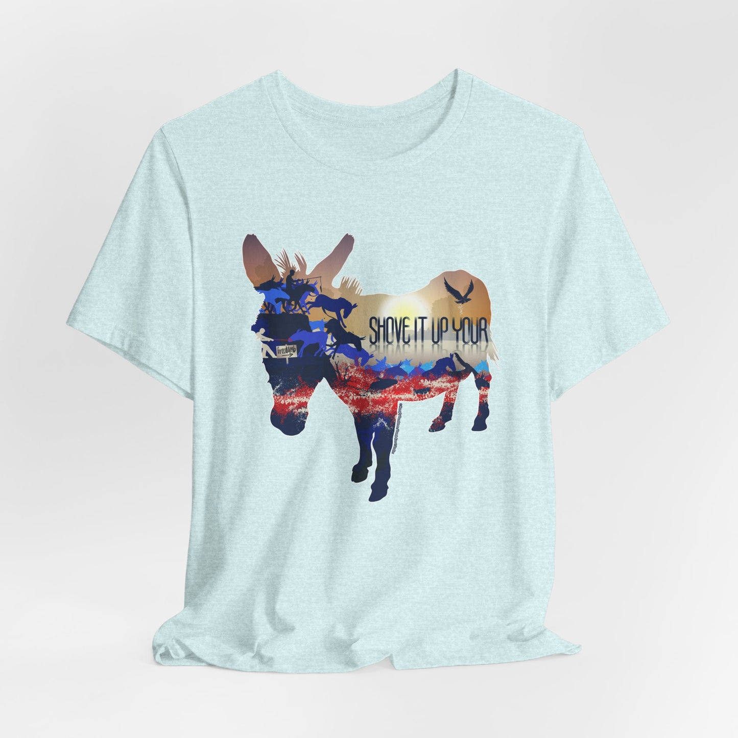 DK85: Shove It Up Your - Unisex S/S T-Shirt