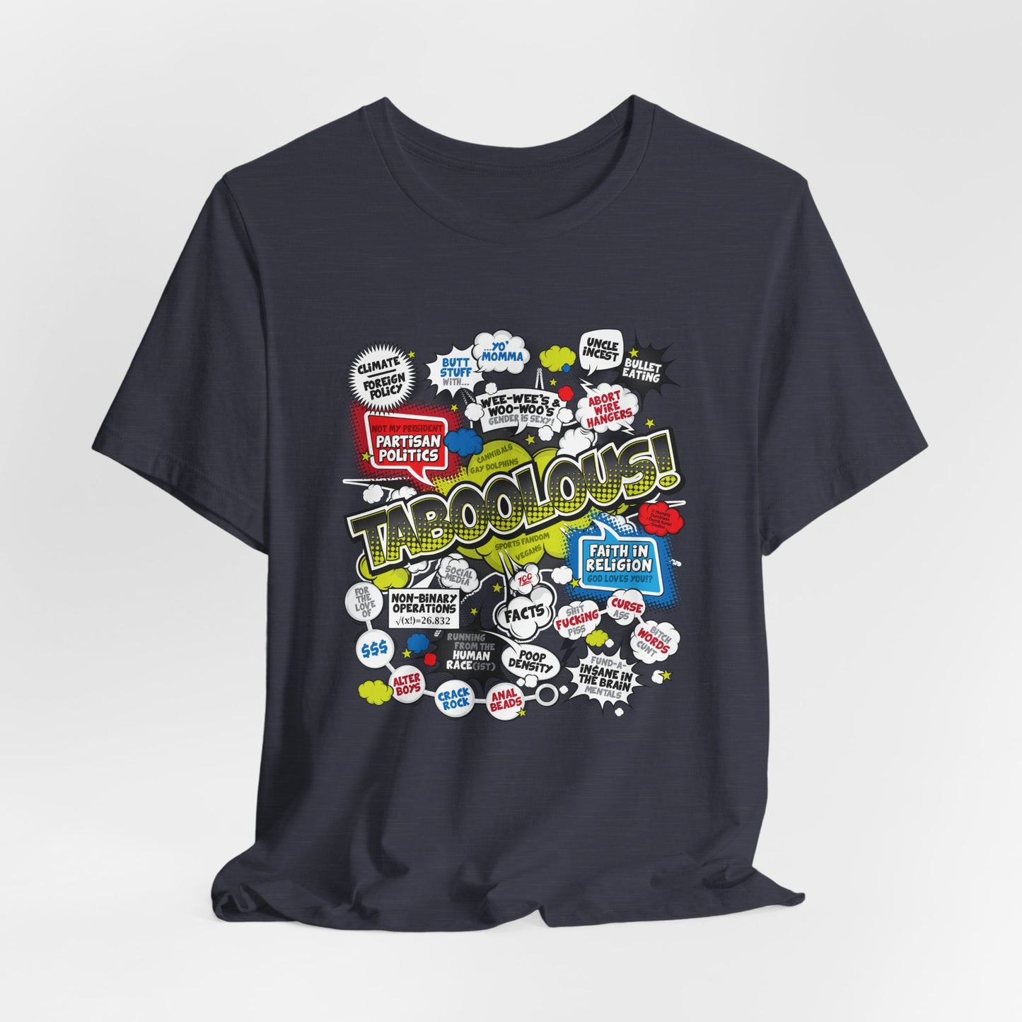 DK187: Taboolous! - Unisex S/S T-Shirt