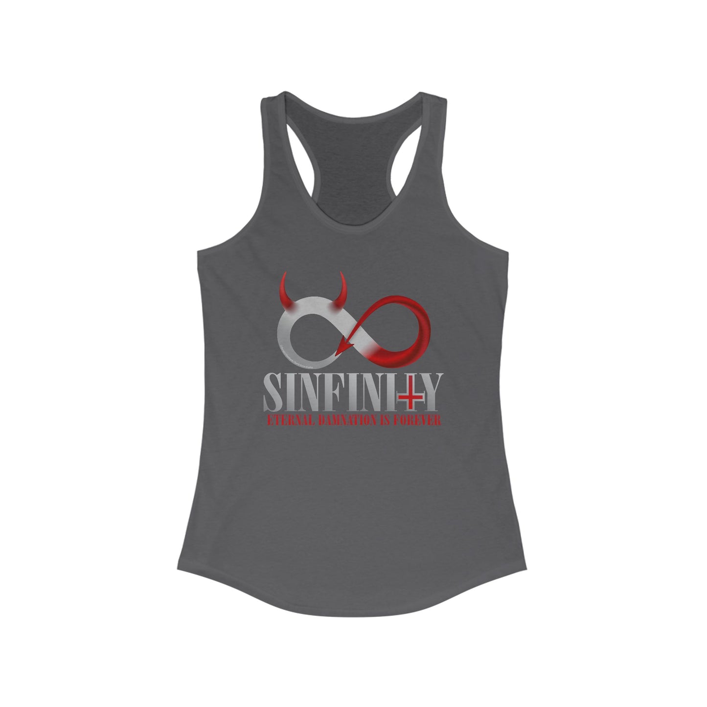DK137: Sinfinity - Ladies Racerback Tank