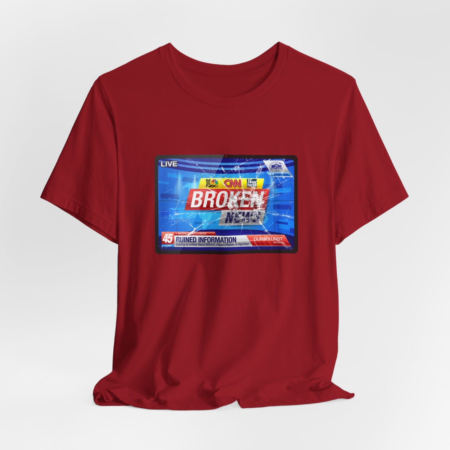 DK24: Broken News - Unisex S/S T-Shirt