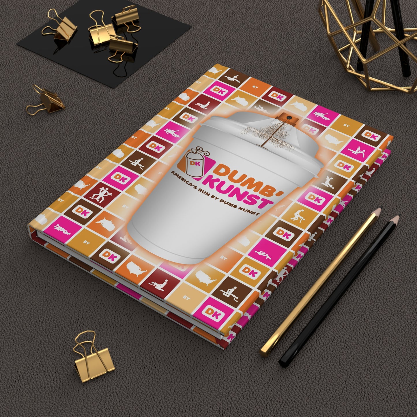 DK11: America's Run On Dumb Kunst - Hardcover Writing Journal