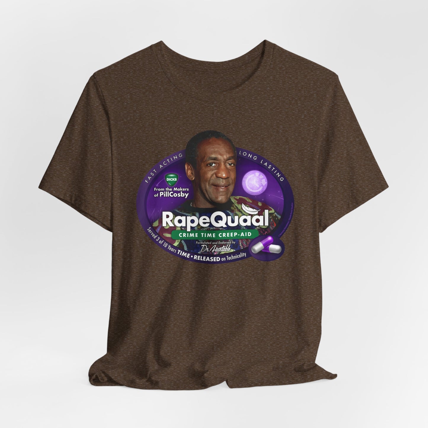 DK102: RapeQuaal by Pill Cosby - Unisex S/S T-Shirt
