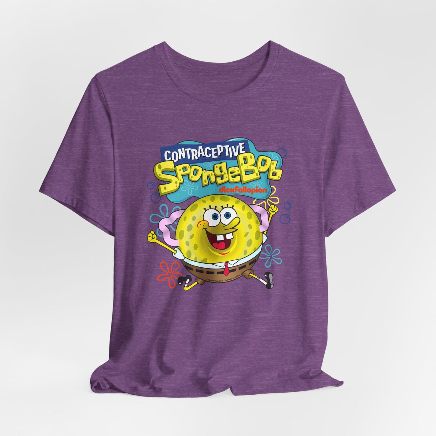 DK196: Contraceptive SpongeBob - Unisex S/S T-Shirt