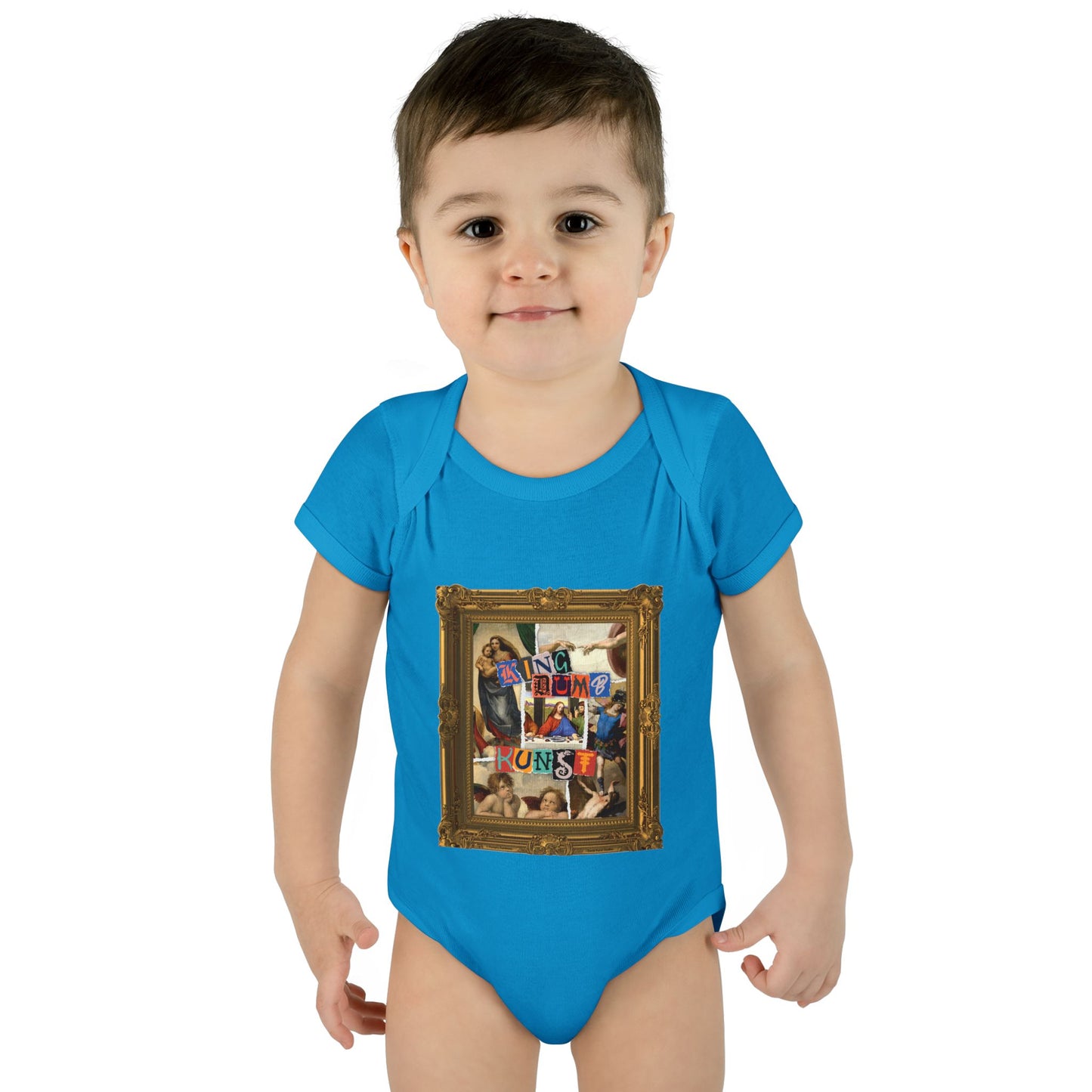 DK169: Kingdumb Kunst - Infant Sized Onsie