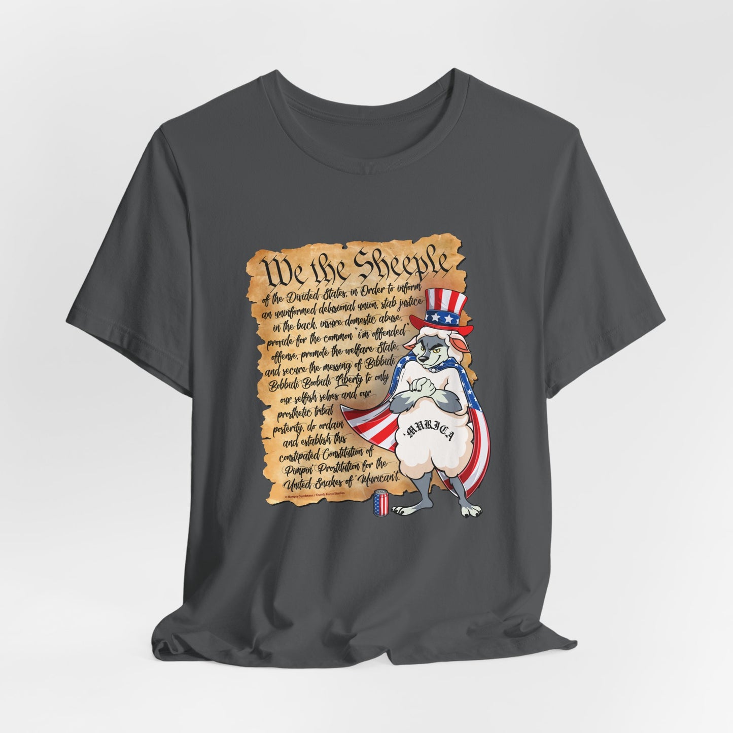 DK216: We The Sheeple - Unisex S/S T-Shirt