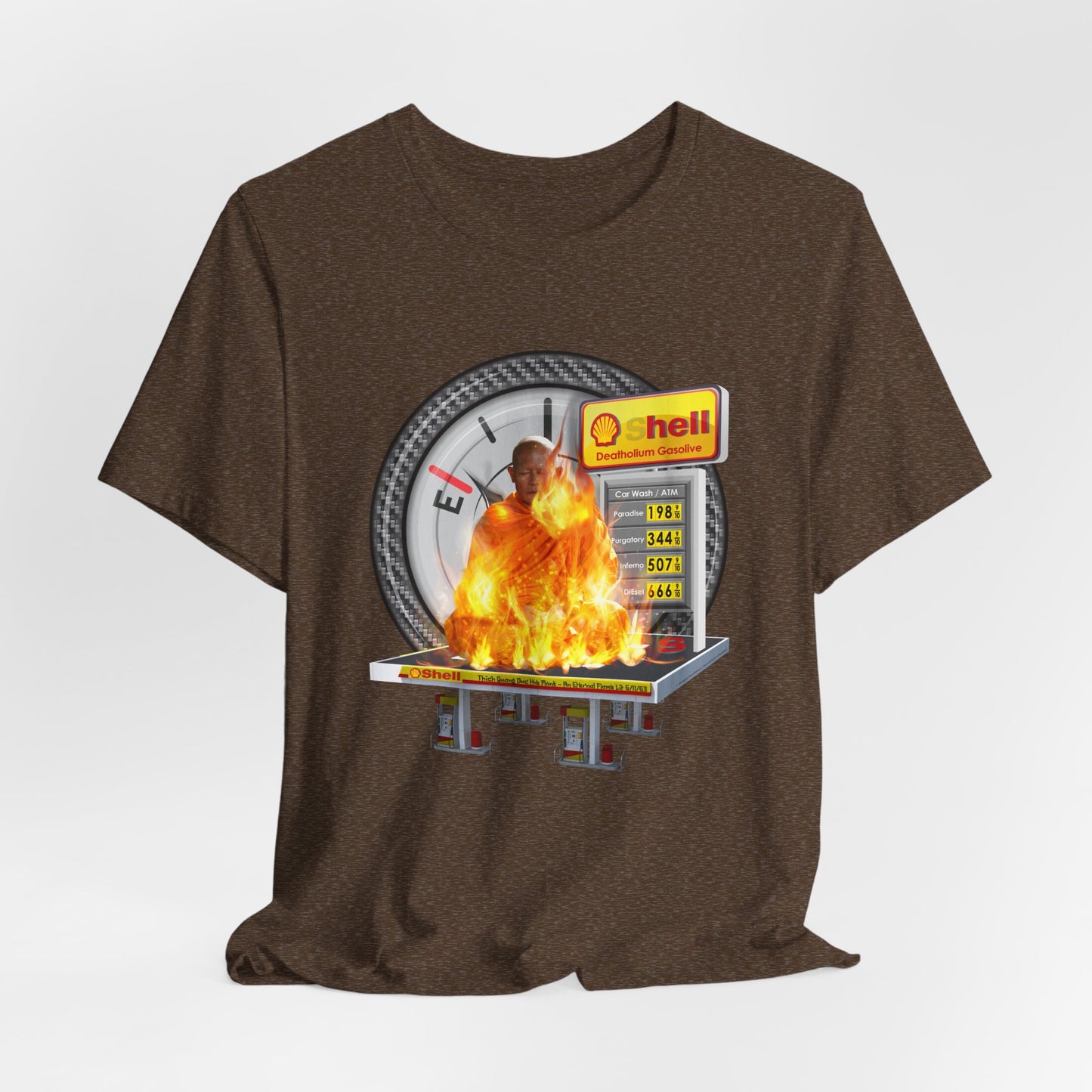DK93: Deatholium Gasolive (sHELL Edition) - Unisex S/S T-Shirt