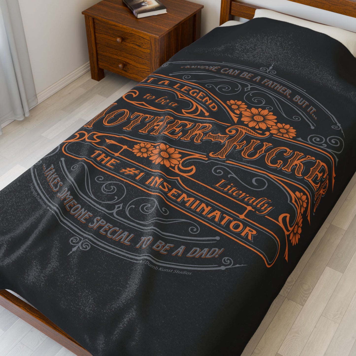 DK133: My Super Hero - Velveteen Plush Blanket