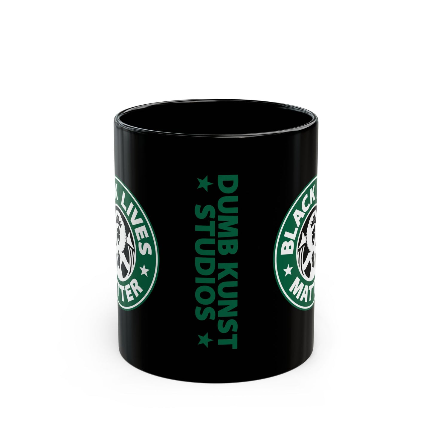 DK2: We'll Take Our Coffee Black - Ceramic Coffee Mugs