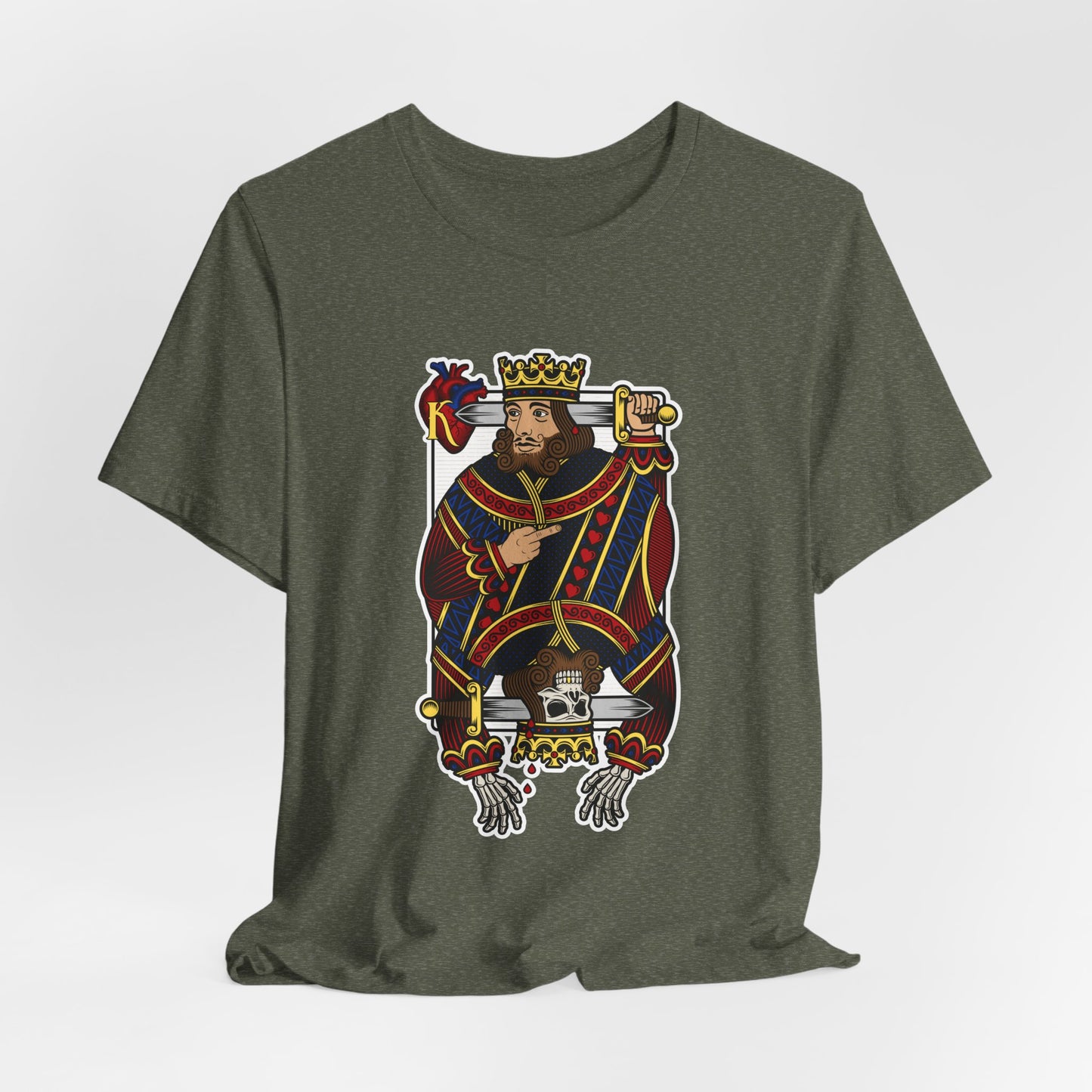 DK121: The King Is Dead (Bicycle Edition) - Unisex S/S T-Shirt