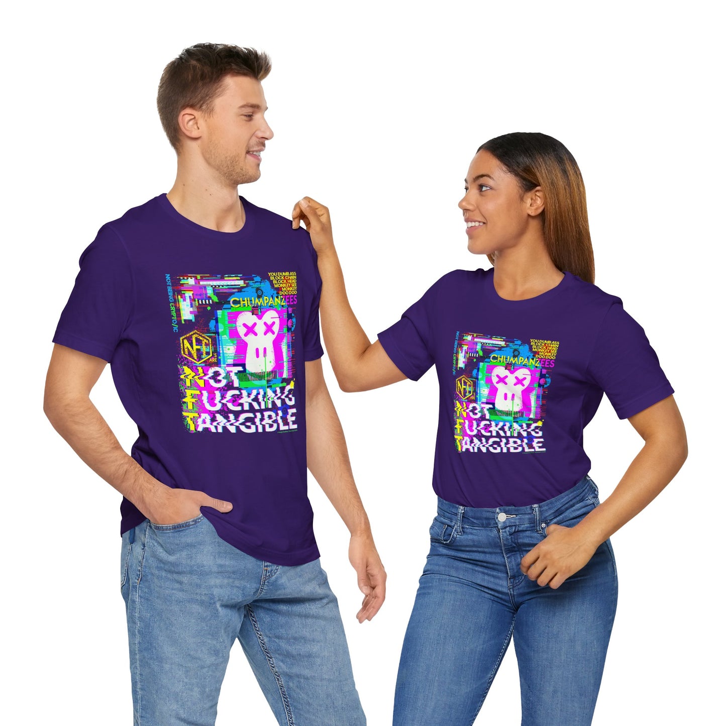 DK195: NFT Chumpanzees - Unisex S/S T-Shirt