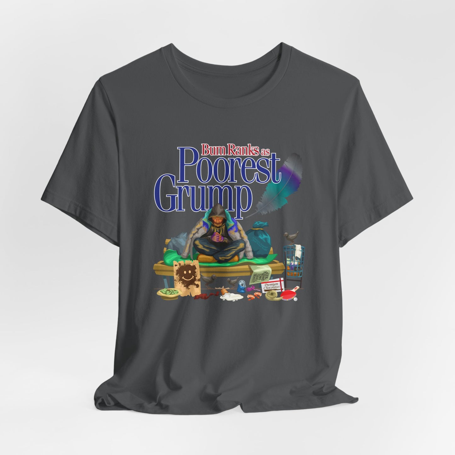 DK146: Poorest Grump - Unisex S/S T-Shirt