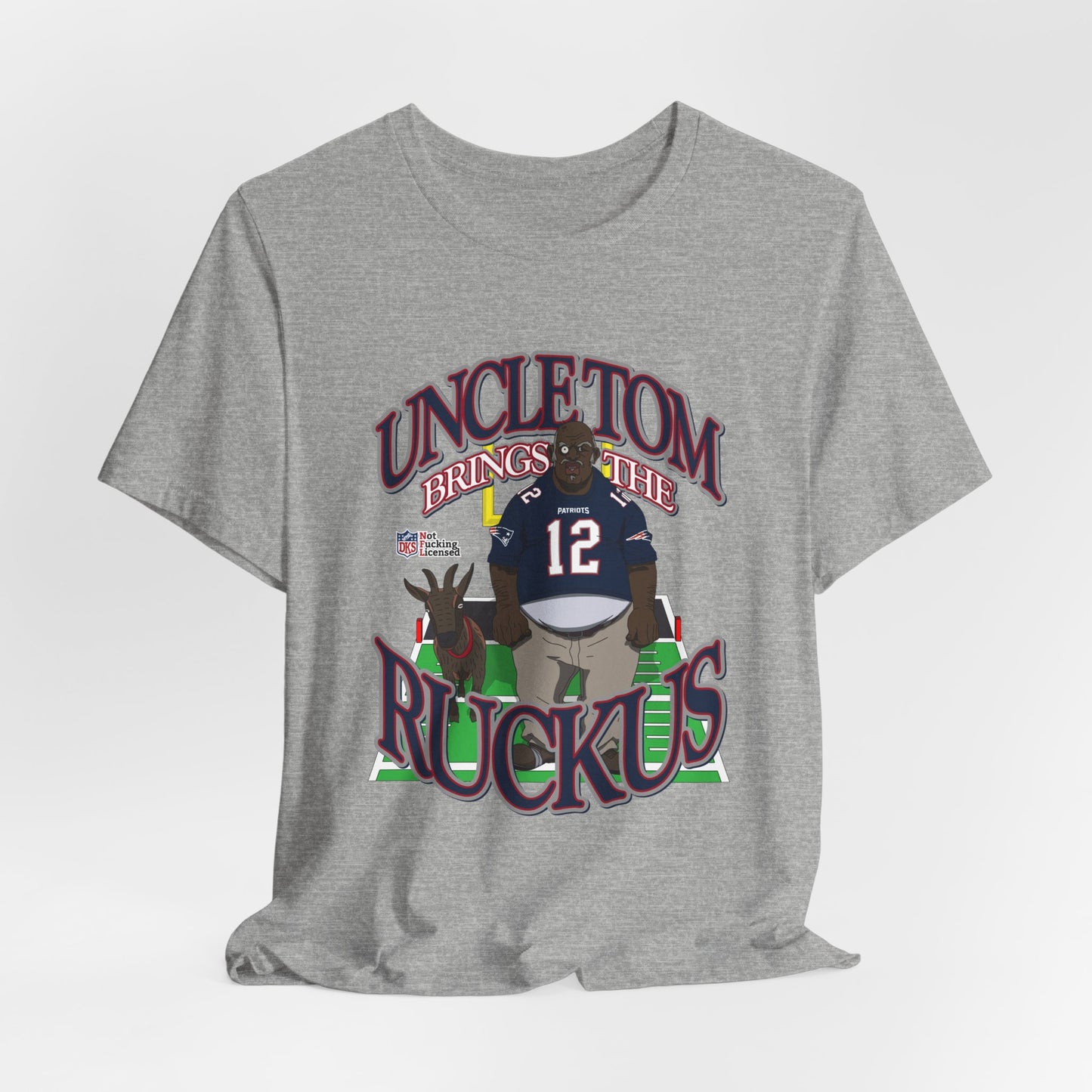 DK112: Uncle Tom Ruckus (New England Edition) - Unisex S/S T-Shirt