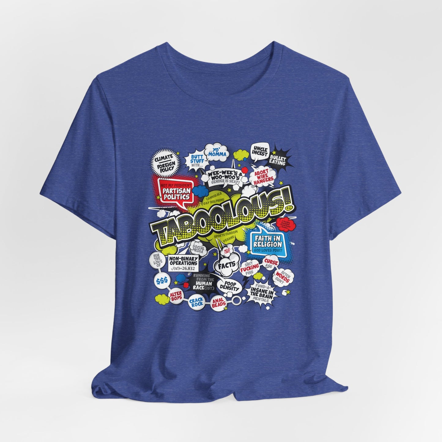 DK187: Taboolous! - Unisex S/S T-Shirt
