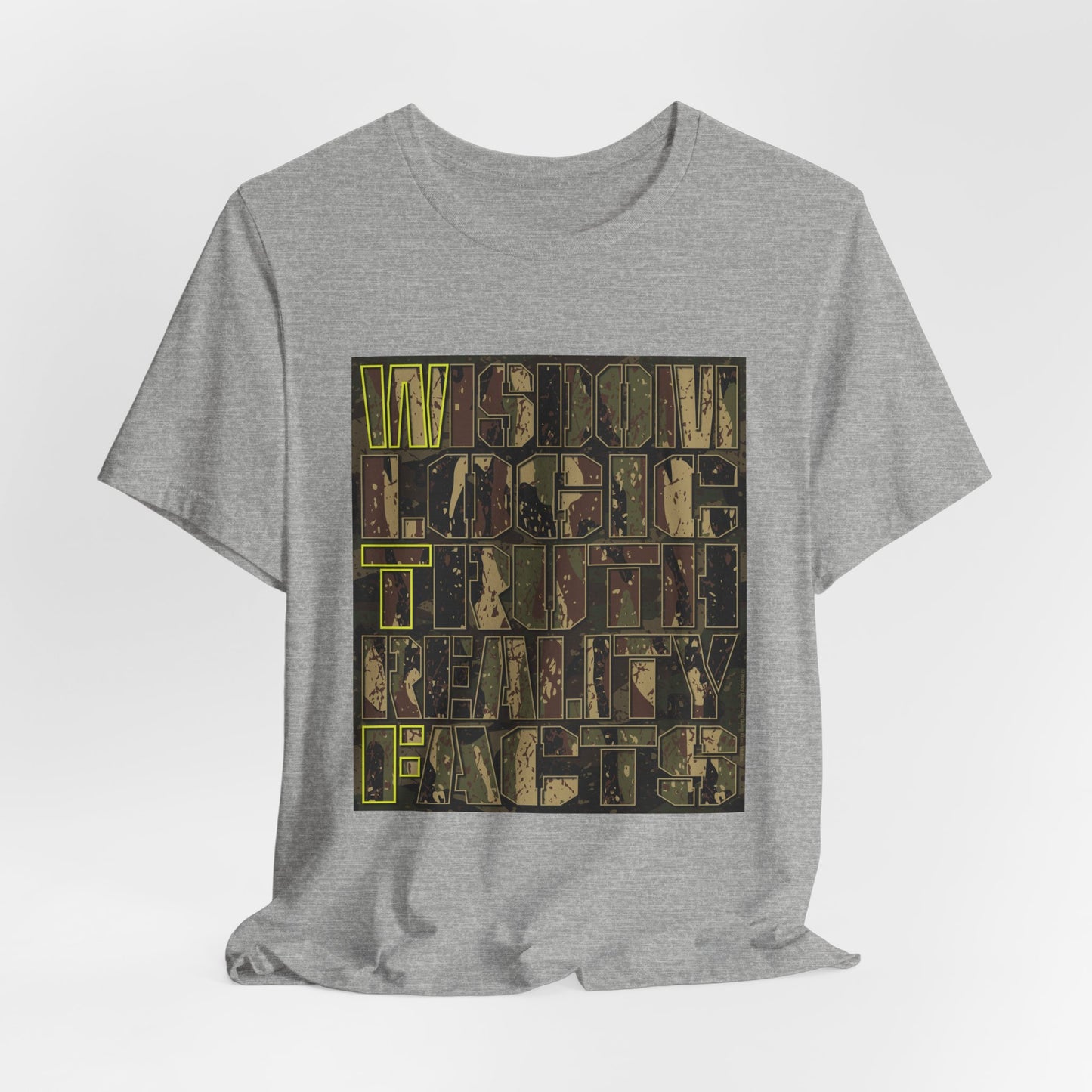 DK159: WTF! FTW! Facts! (Camo Edition) - Unisex S/S T-Shirt