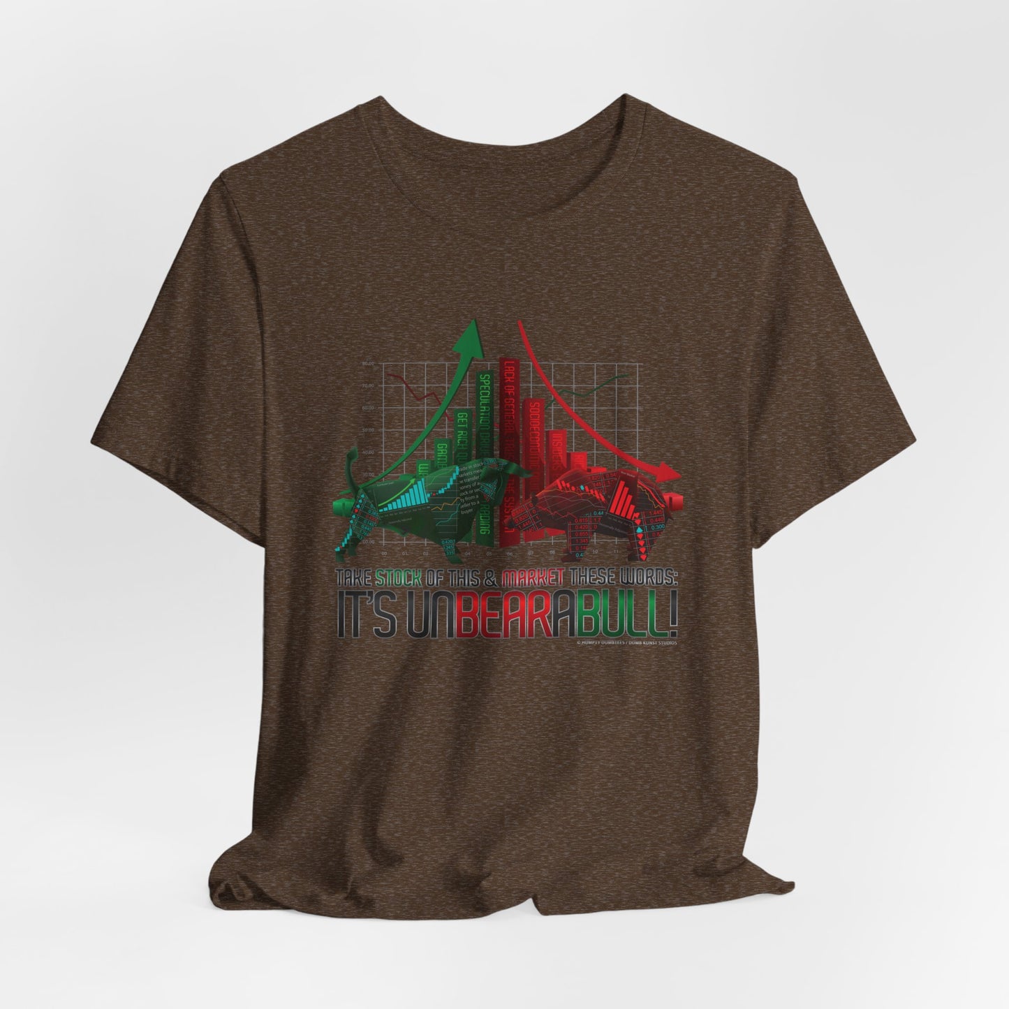 DK175: UnBearABullShit! - Unisex S/S T-Shirt
