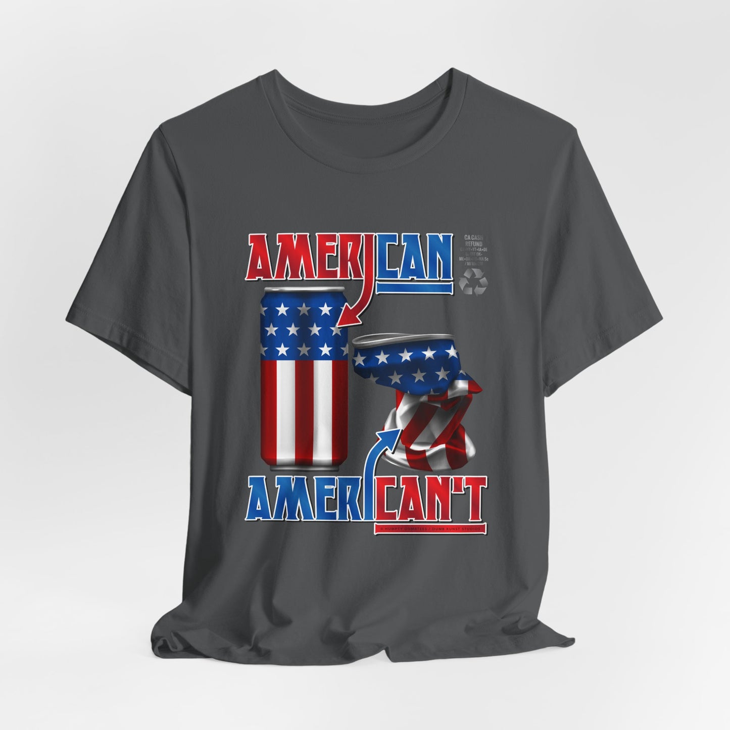 DK166: American't Recycling - Unisex S/S T-Shirt