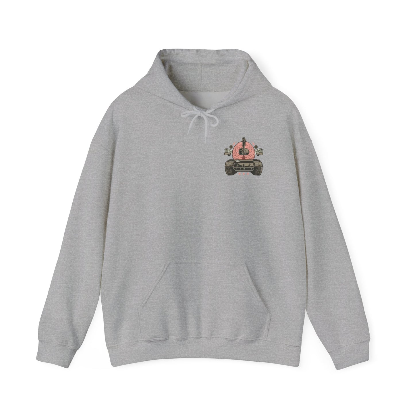 DK125: Think Tank - Adult Hooded Sweatshirt