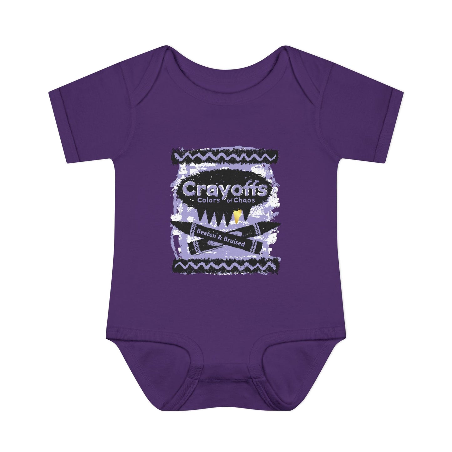 DK110: Crayoffs - Colors of Chaos - Infant Sized Onsie