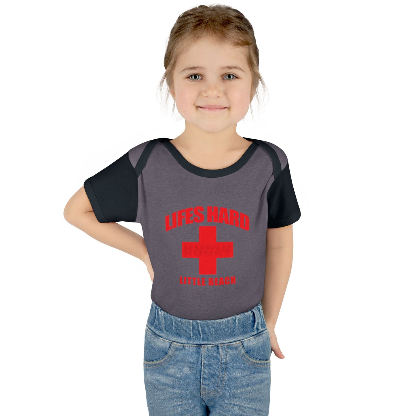 DK42: LIFESHARD - Little Beach - Infant Sized Onsie