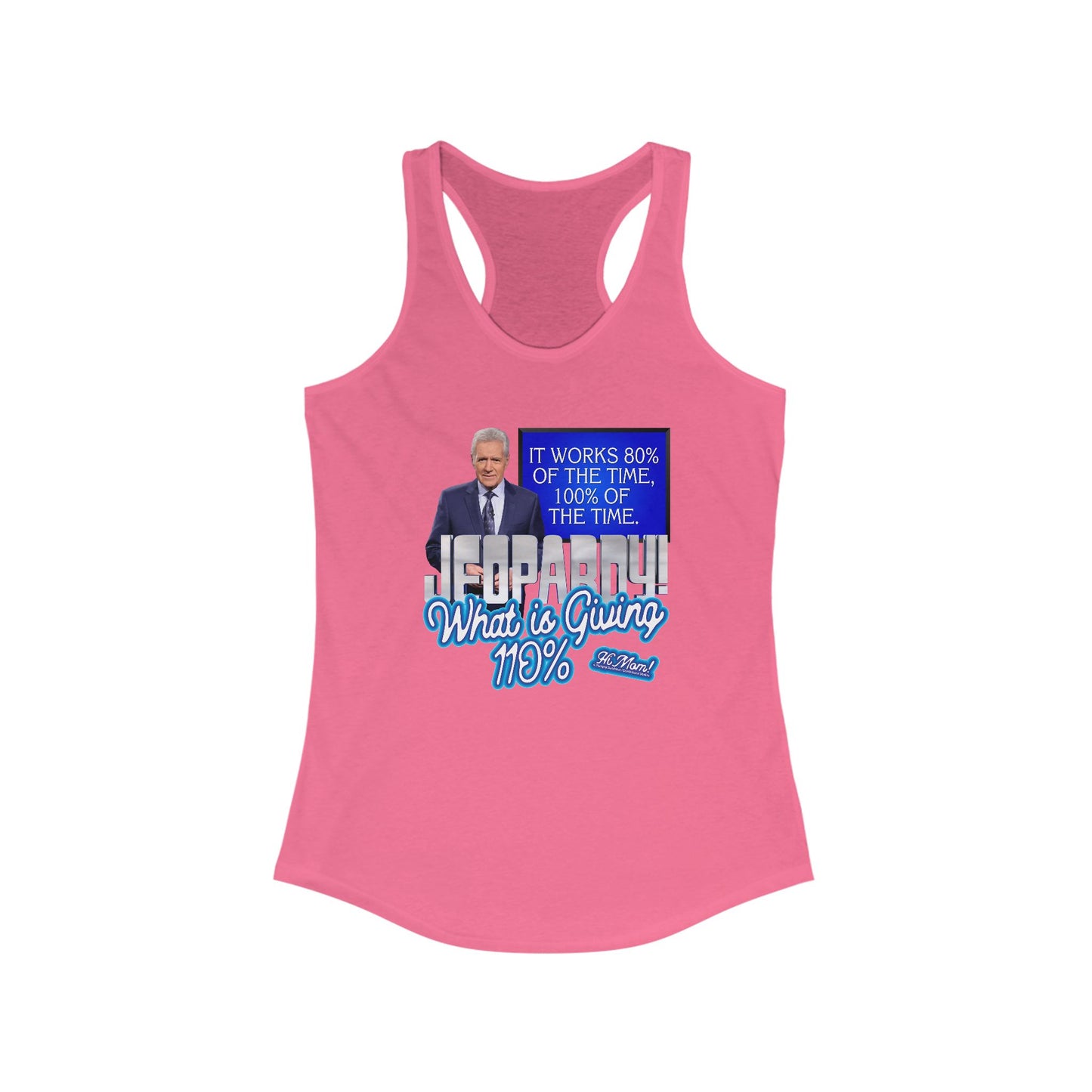 DK144: Final Jeopardy - Ladies Racerback Tank