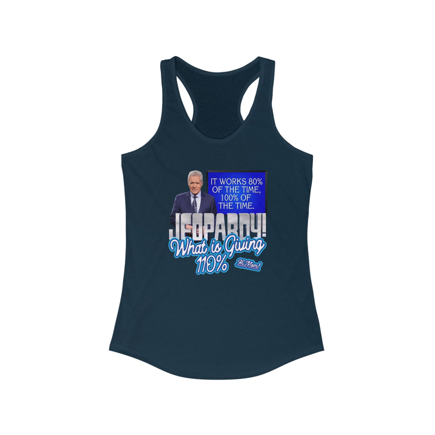 DK144: Final Jeopardy - Ladies Racerback Tank
