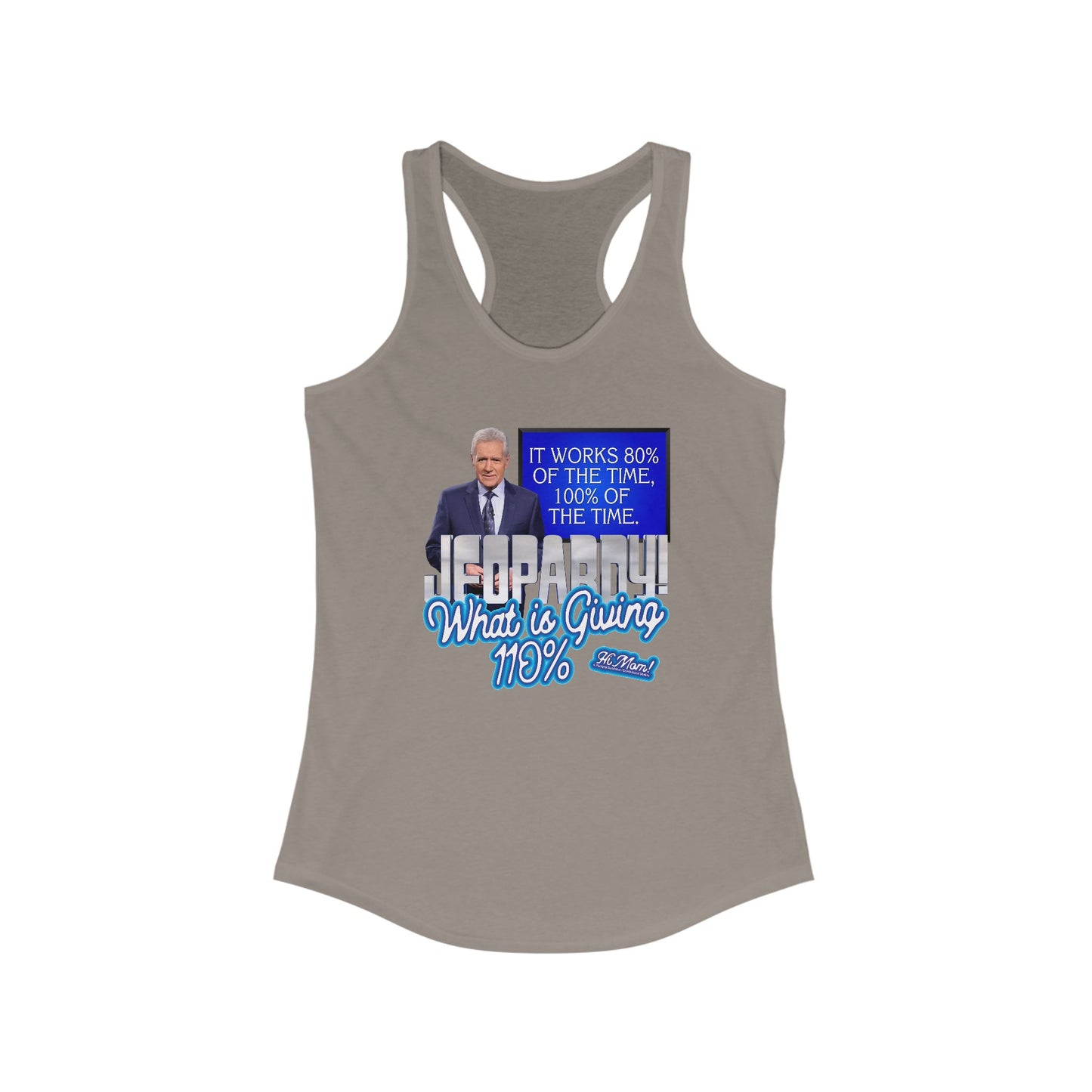 DK144: Final Jeopardy - Ladies Racerback Tank
