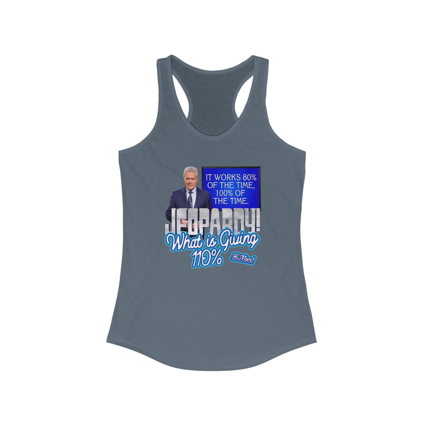 DK144: Final Jeopardy - Ladies Racerback Tank