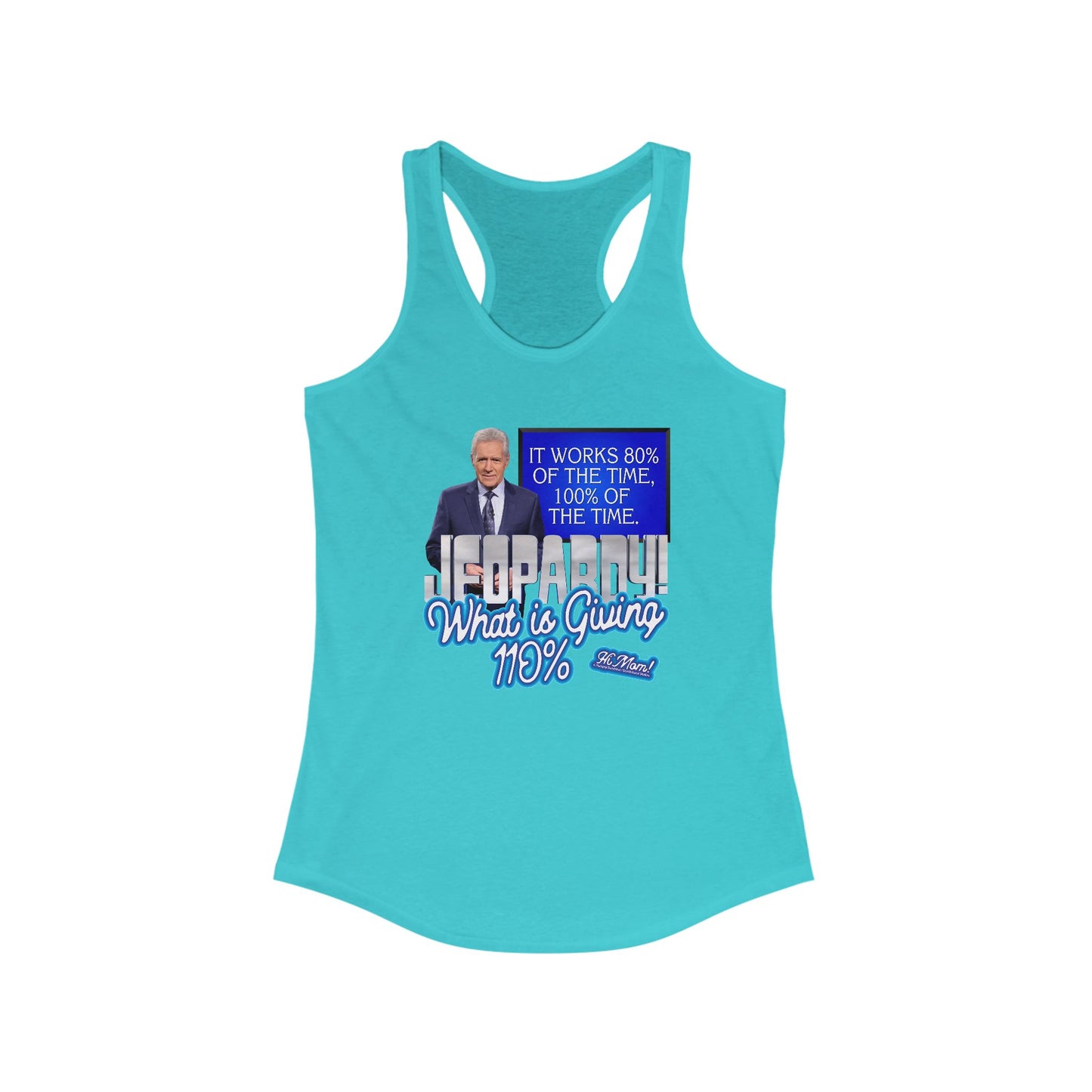 DK144: Final Jeopardy - Ladies Racerback Tank