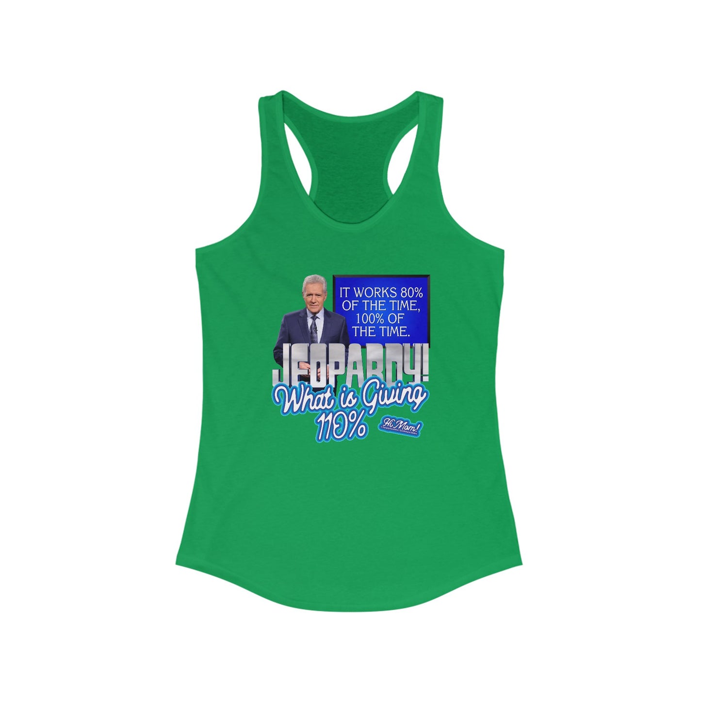 DK144: Final Jeopardy - Ladies Racerback Tank