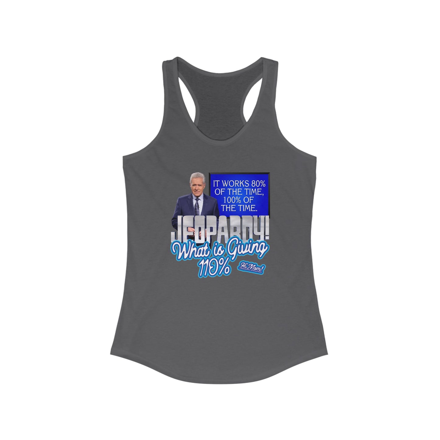 DK144: Final Jeopardy - Ladies Racerback Tank