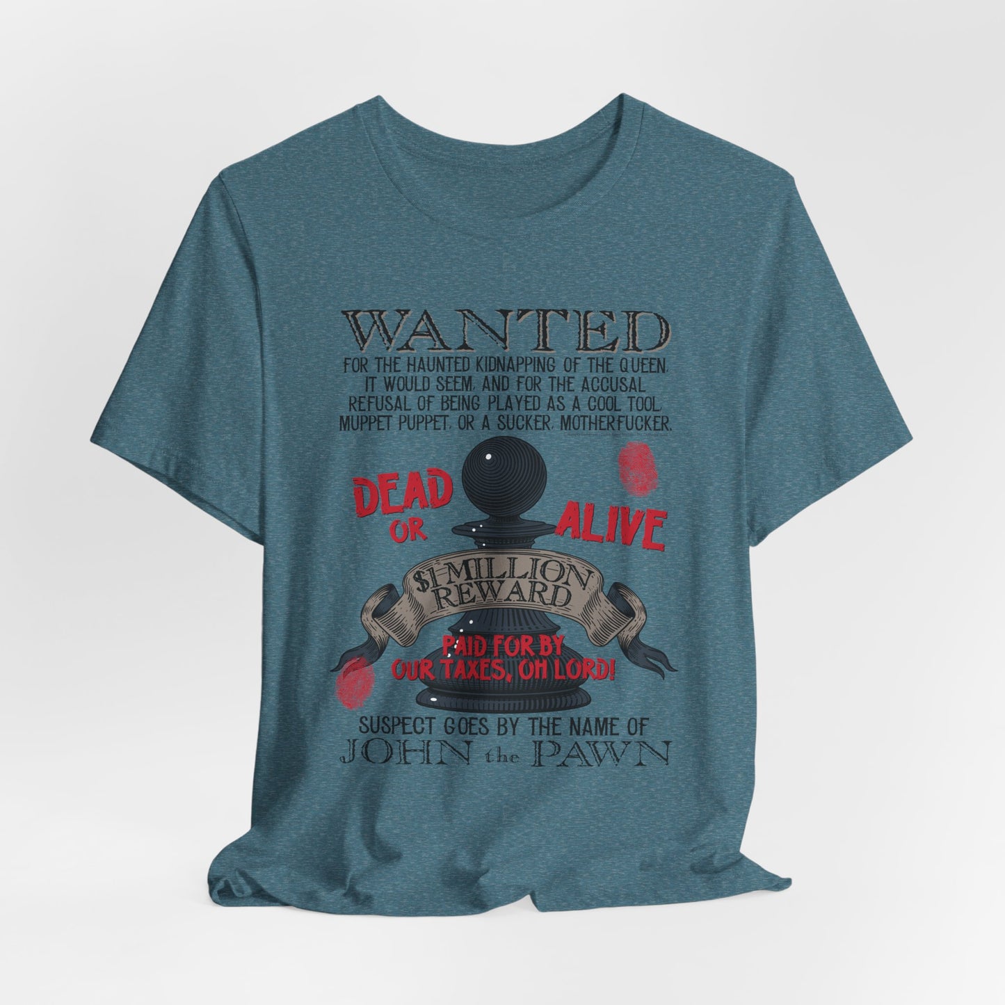 DK122: Wanted: Ransom Propaganda (Wanted Edition) - Unisex S/S T-Shirt