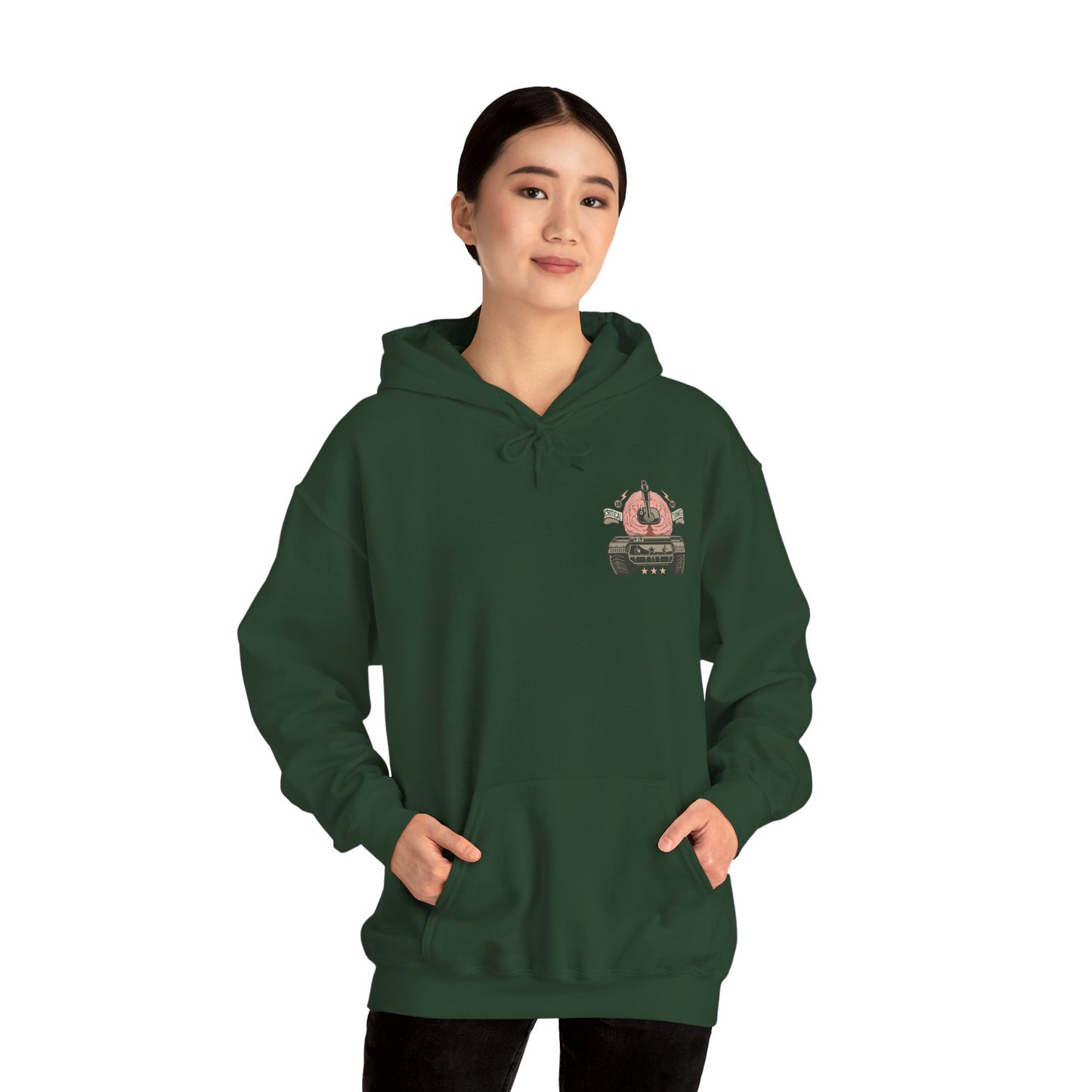 DK125: Think Tank - Adult Hooded Sweatshirt
