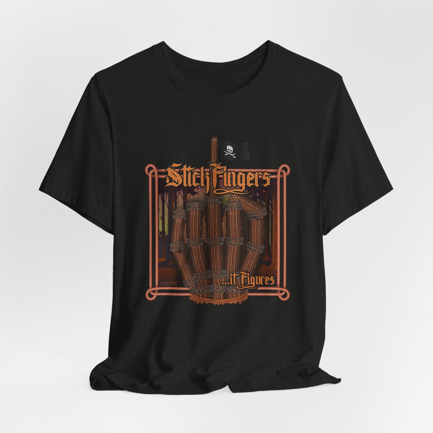 DK218: It Stick Figures - Unisex S/S T-Shirt
