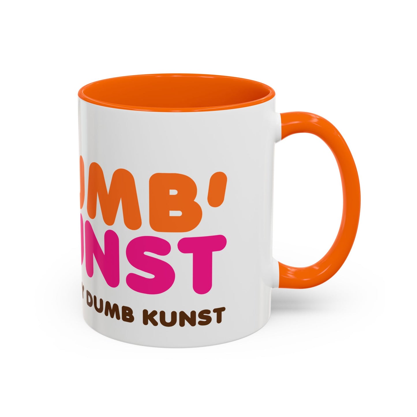 DK11: America Runs on Dumb Kunst (Logo Edition) - Ceramic Coffee Mugs