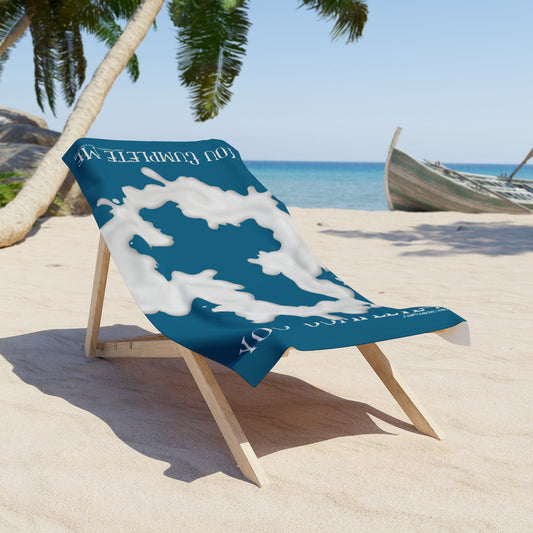 DK38: You Cumplete Me - 30"x60" Beach Towel