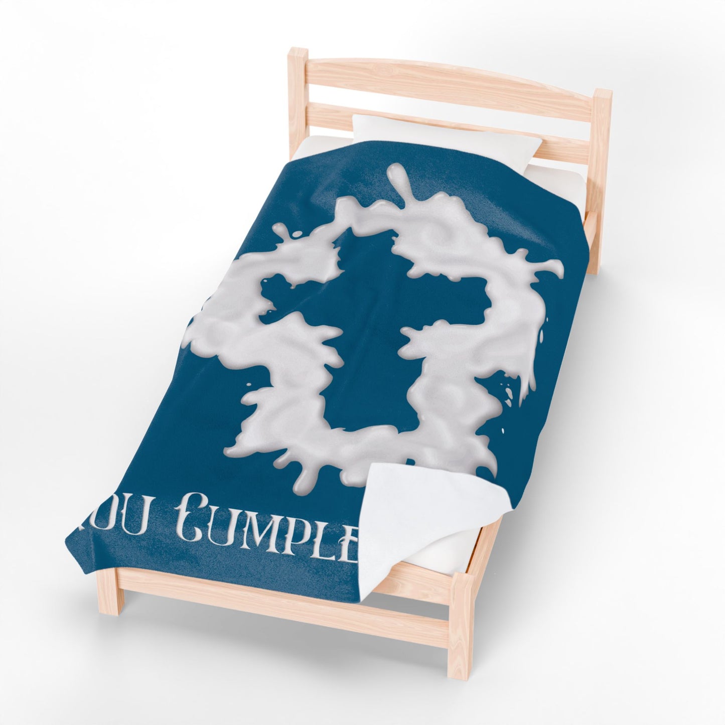 DK38: You Cumplete Me - Velveteen Plush Blanket