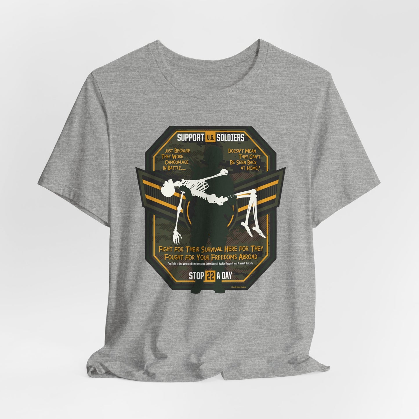 DK31: Stop 22 A Day - Unisex S/S T-Shirt