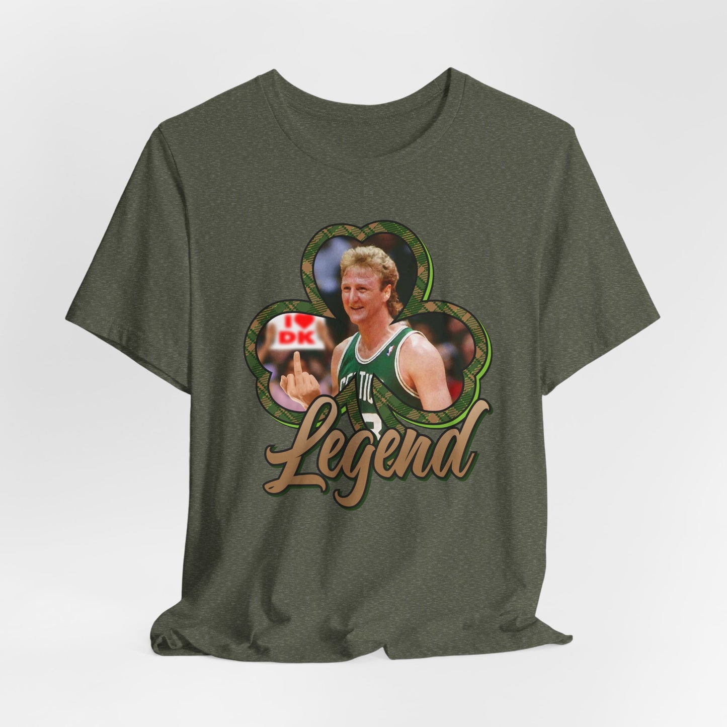 DK33: Give 'em the Bird (Larry Edition) - Unisex S/S T-Shirt