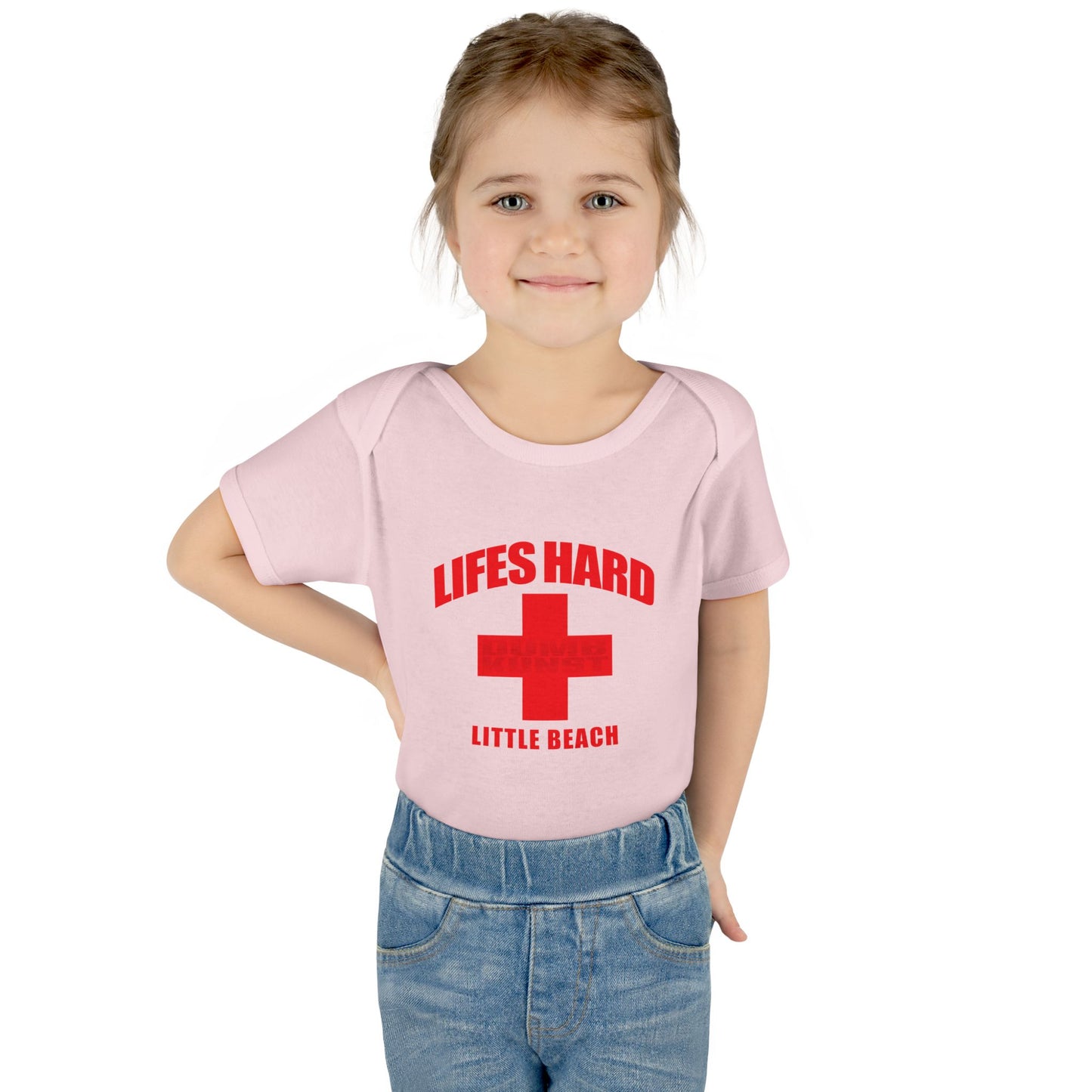 DK42: LIFESHARD - Little Beach - Infant Sized Onsie