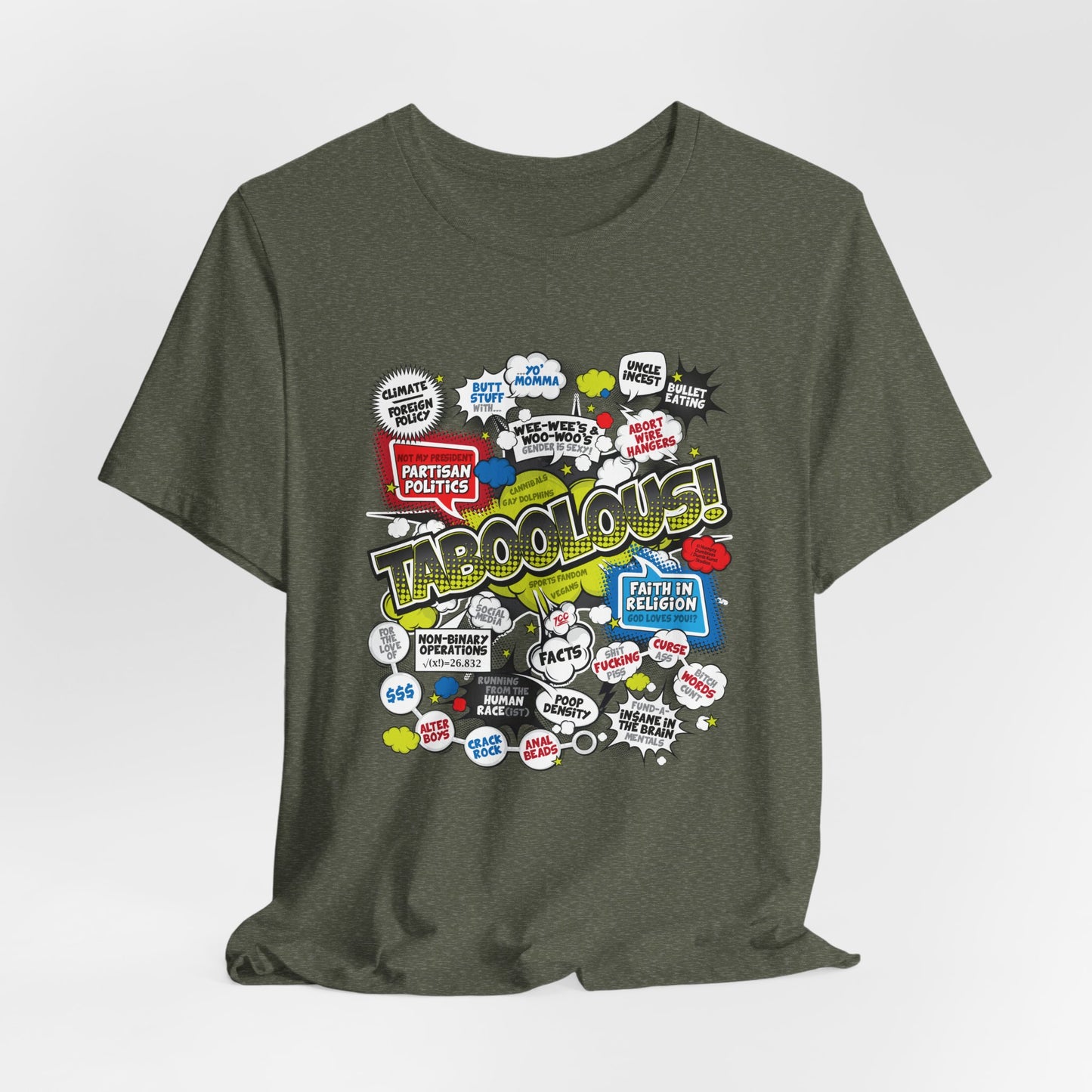 DK187: Taboolous! - Unisex S/S T-Shirt