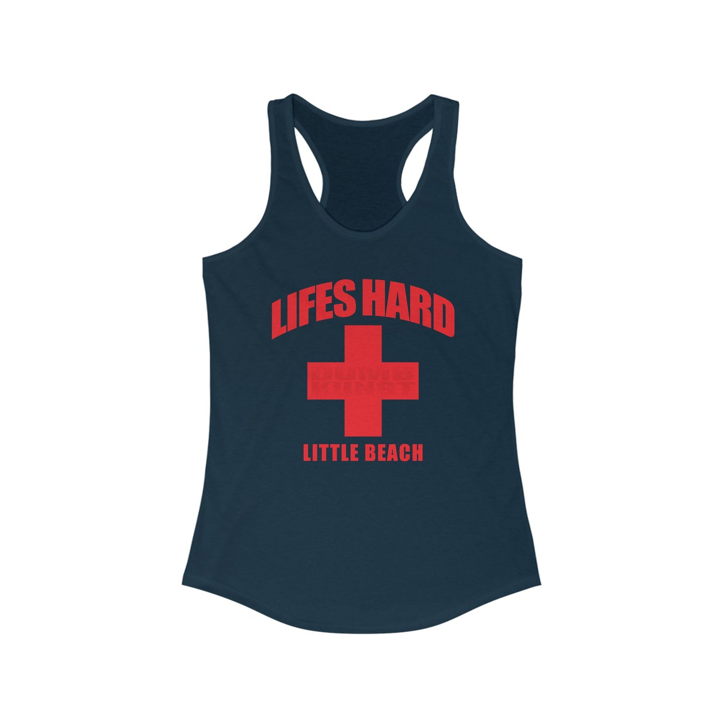 DK42: LIFESHARD - Little Beach - Ladies Racerback Tank