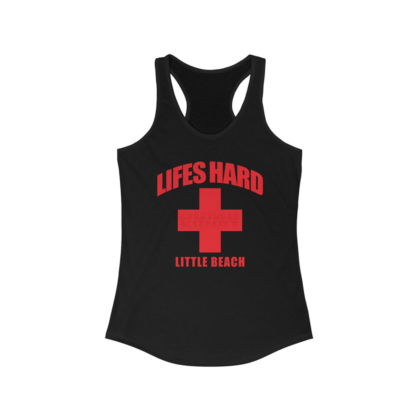 DK42: LIFESHARD - Little Beach - Ladies Racerback Tank