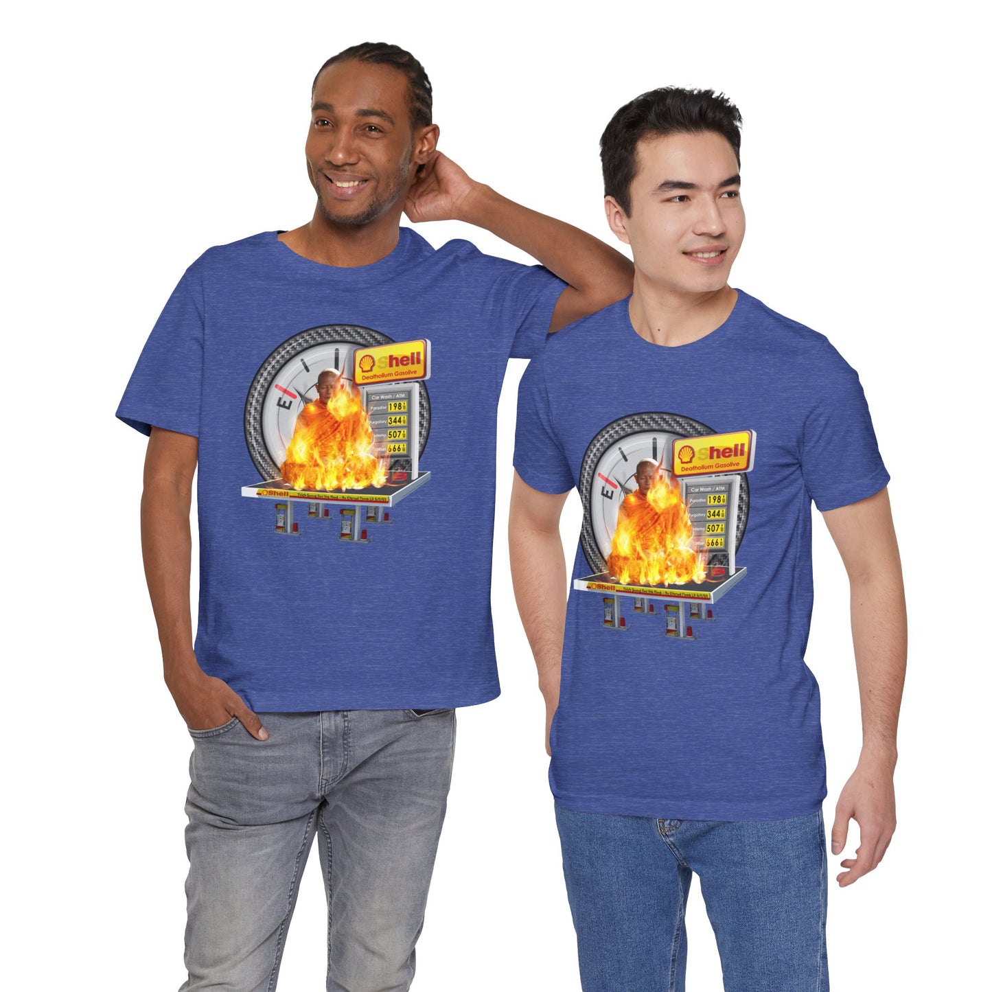 DK93: Deatholium Gasolive (sHELL Edition) - Unisex S/S T-Shirt