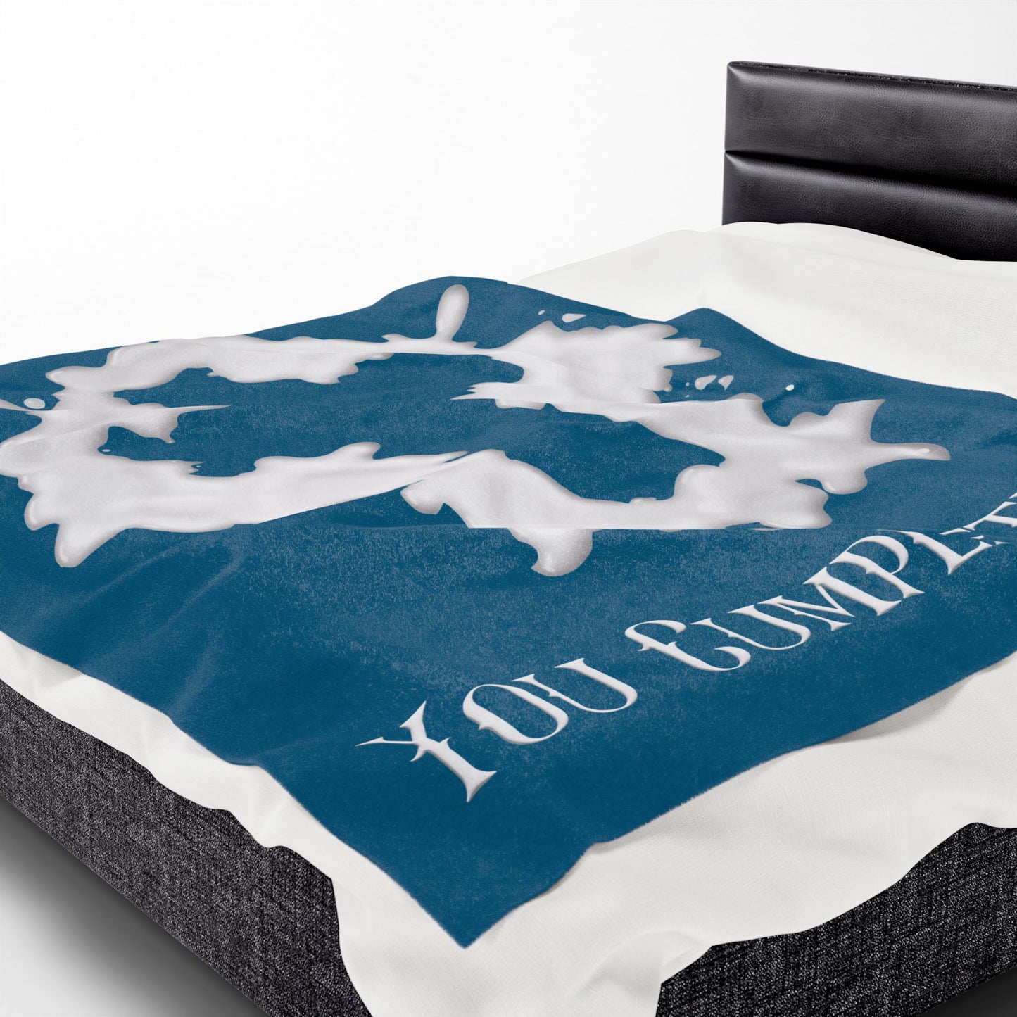 DK38: You Cumplete Me - Velveteen Plush Blanket