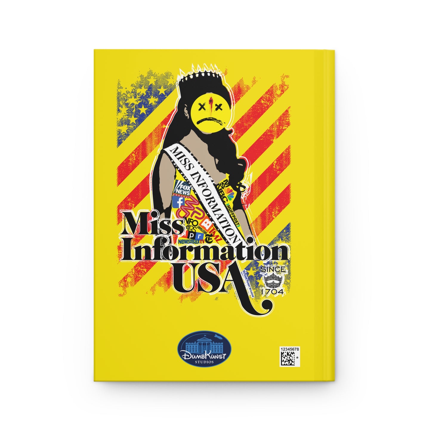 DK60: Miss Information USA - Hardcover Writing Journal