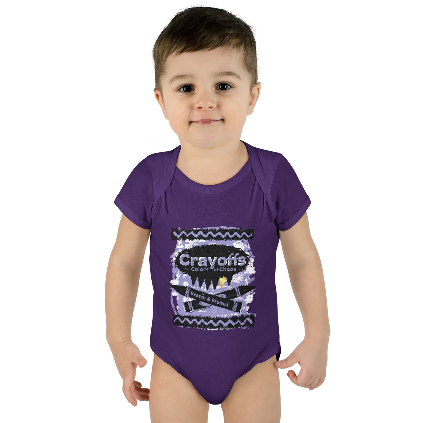 DK110: Crayoffs - Colors of Chaos - Infant Sized Onsie